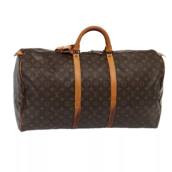 LOUIS VUITTON Monogram Keepall 60 Boston Bag - Picture 1 of 16